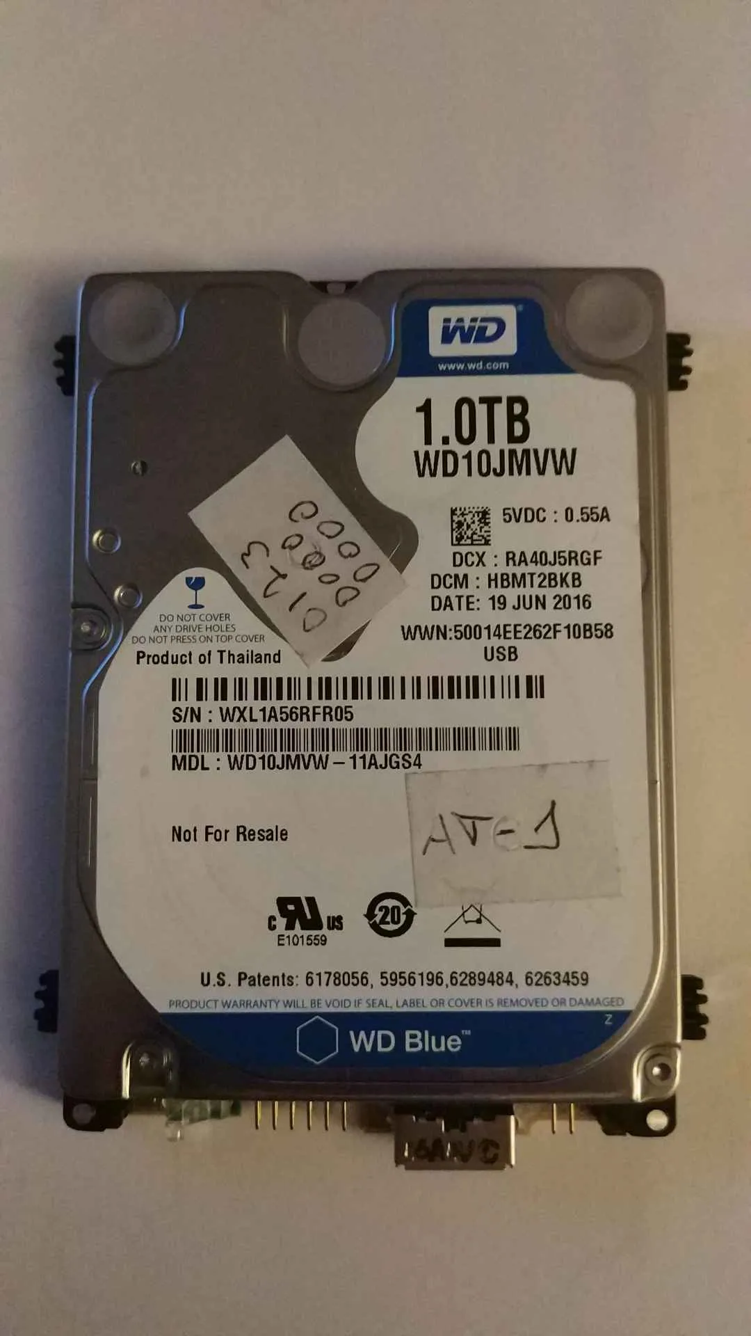 Western Digital WD10JMVW-11AJGS4