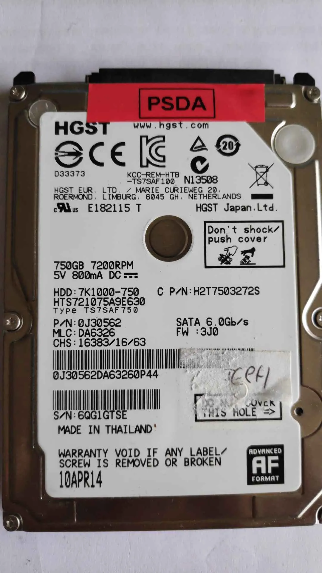 HTS721075A9E630