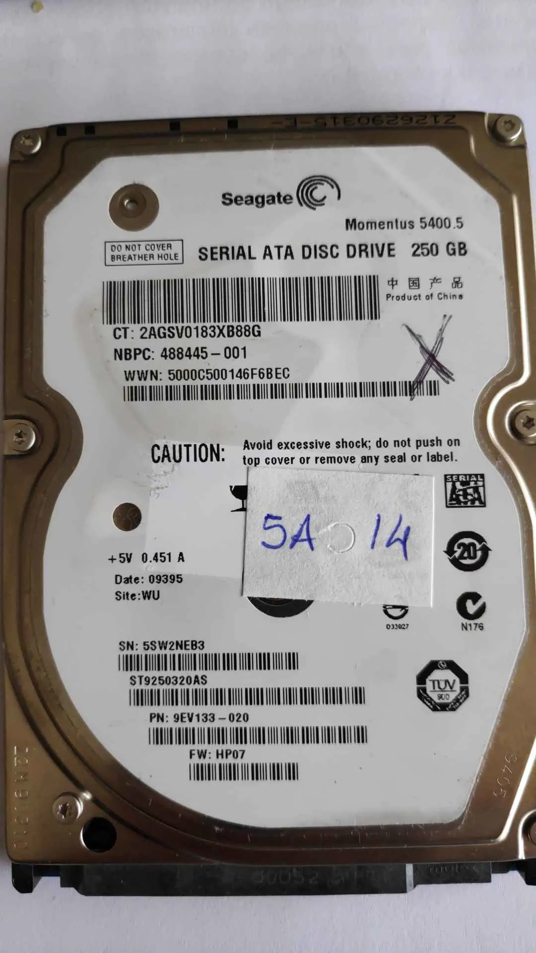 ST9250320AS