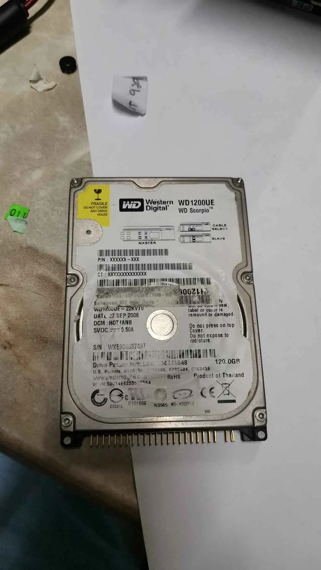 WD1200UE-22KVT0