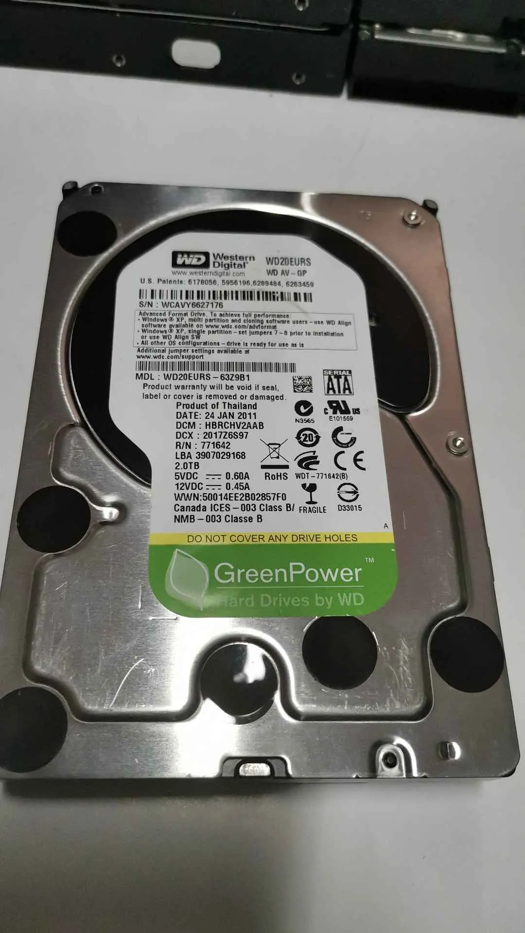 WD20EURS-63Z9B1