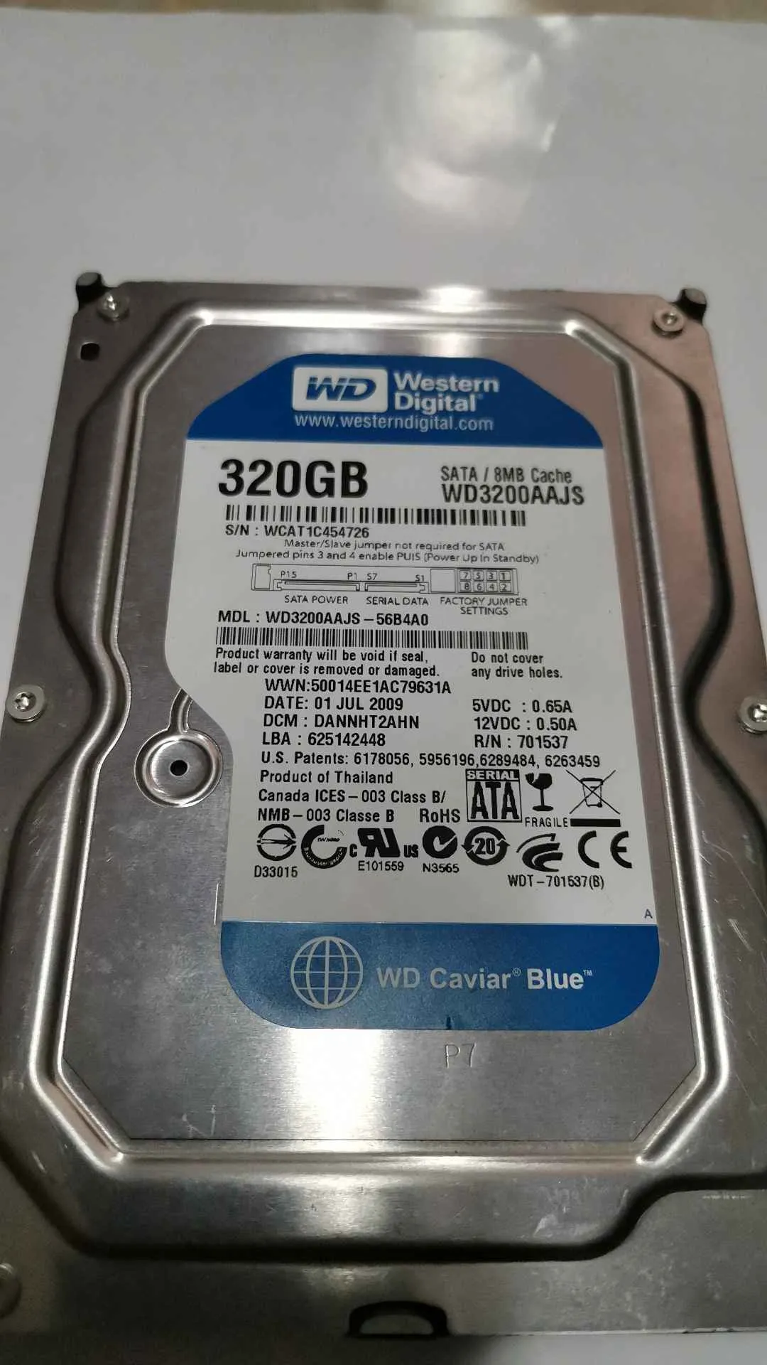 WD3200AAJS-56B4A0