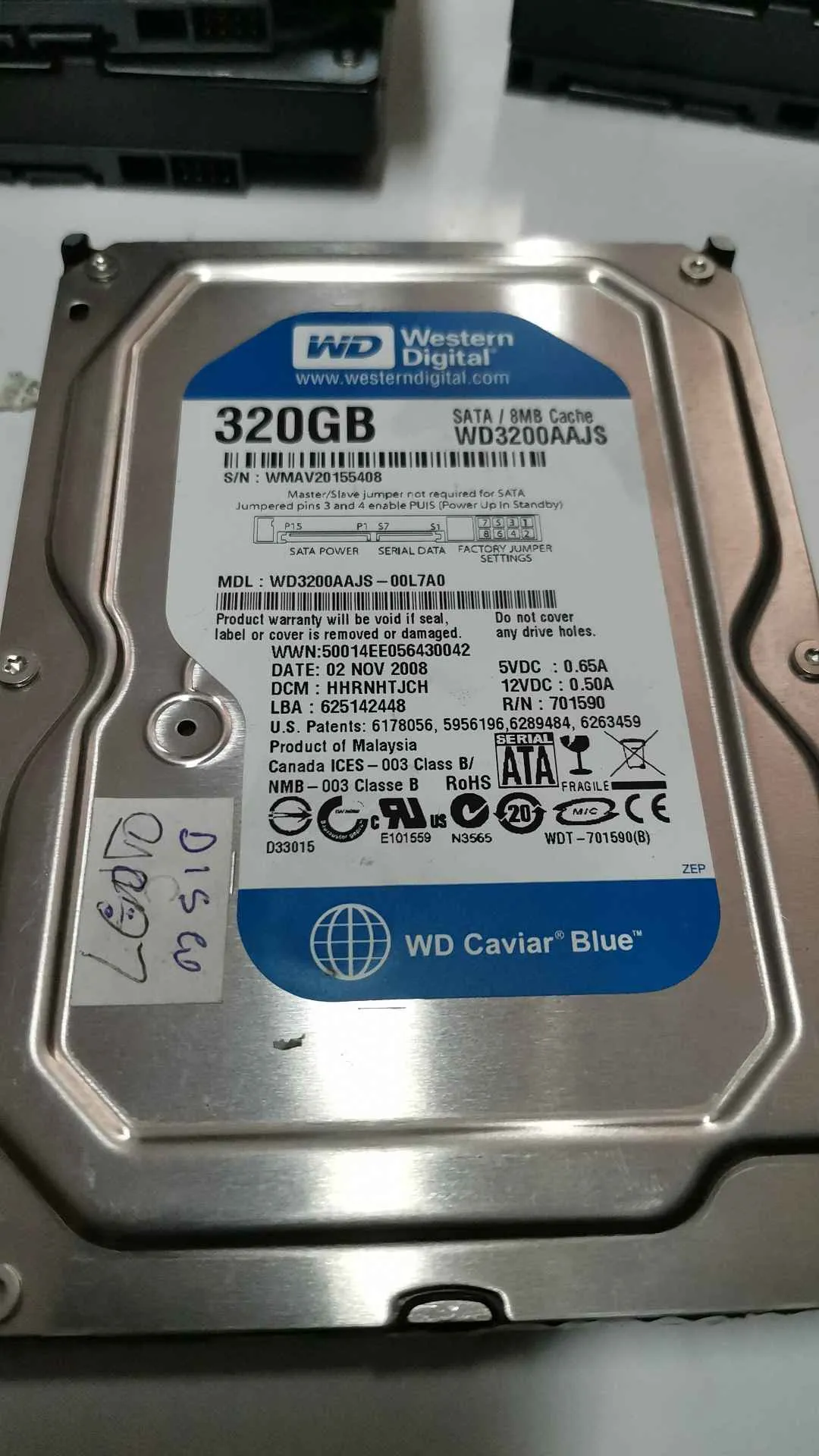 WD3200AAJS-00L7A0