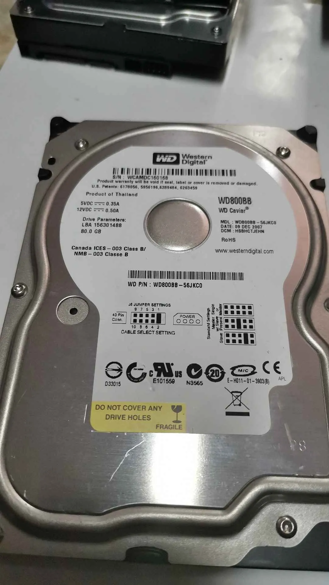 WD800BB-56JKC0