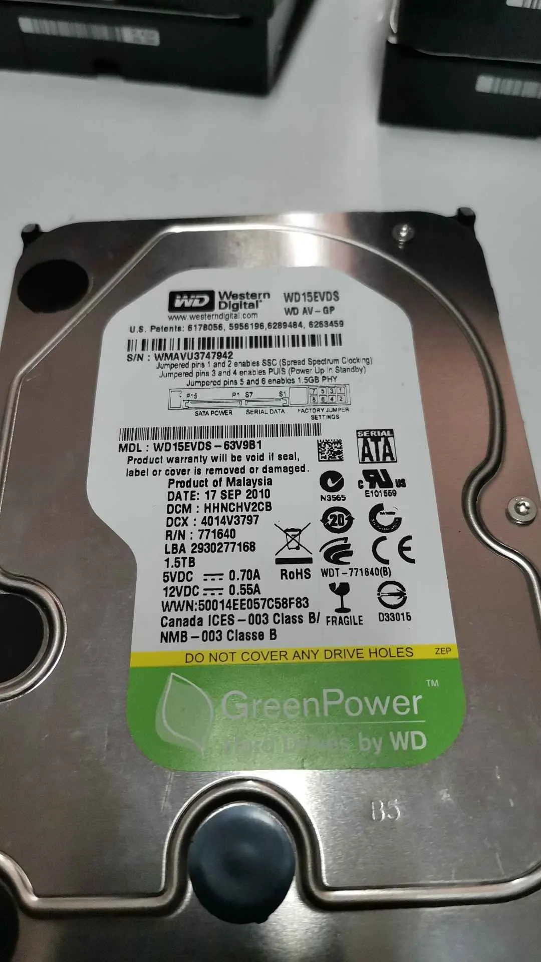 WD15EVDS-63V9B1