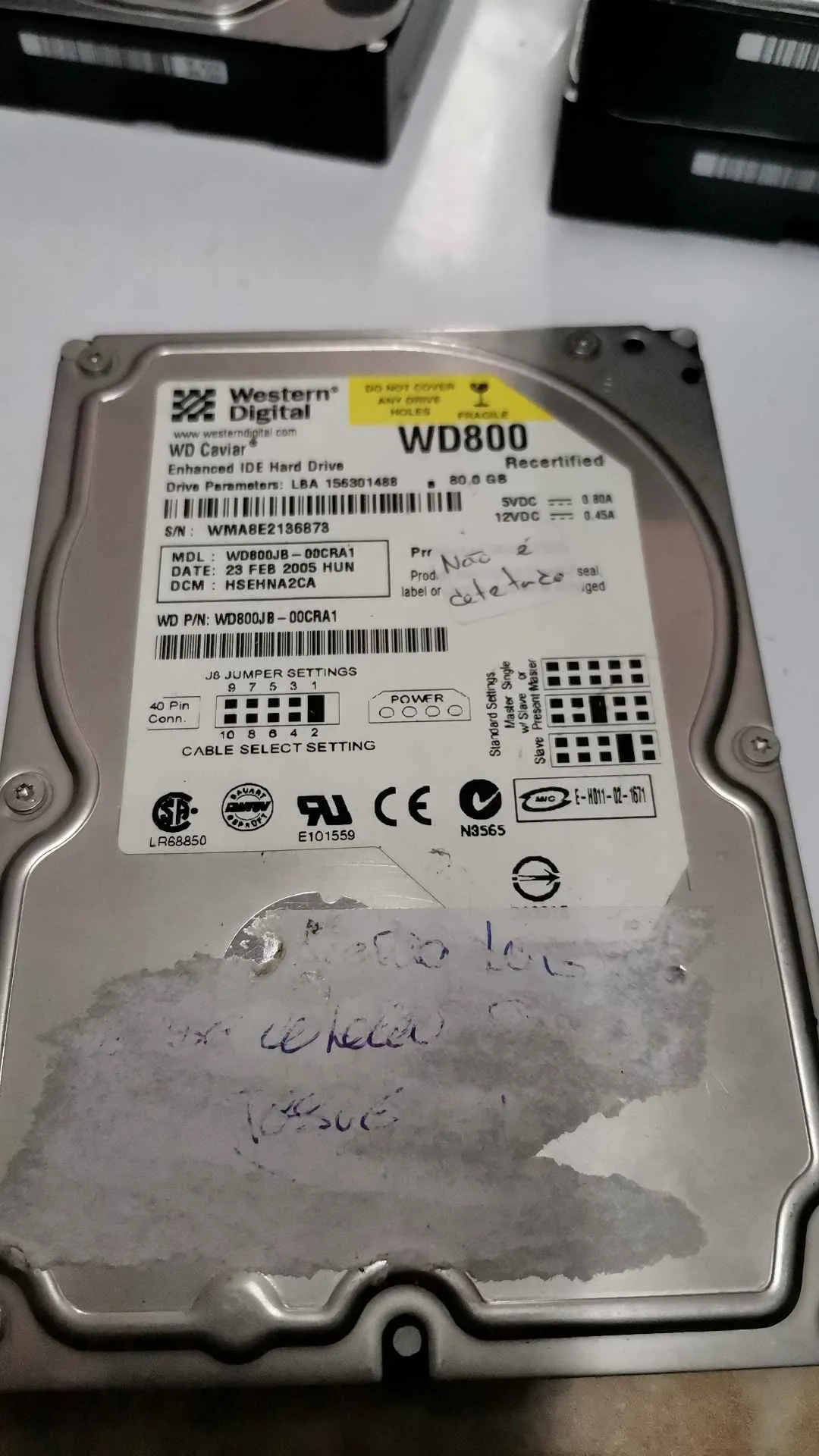 WD800JB-00CRA1