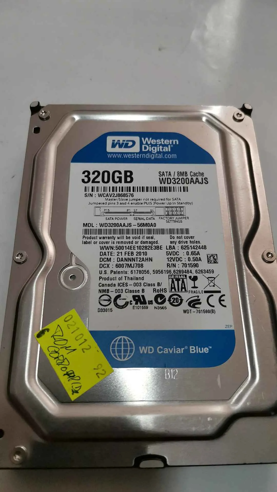 WD3200AAJS-56M0A0