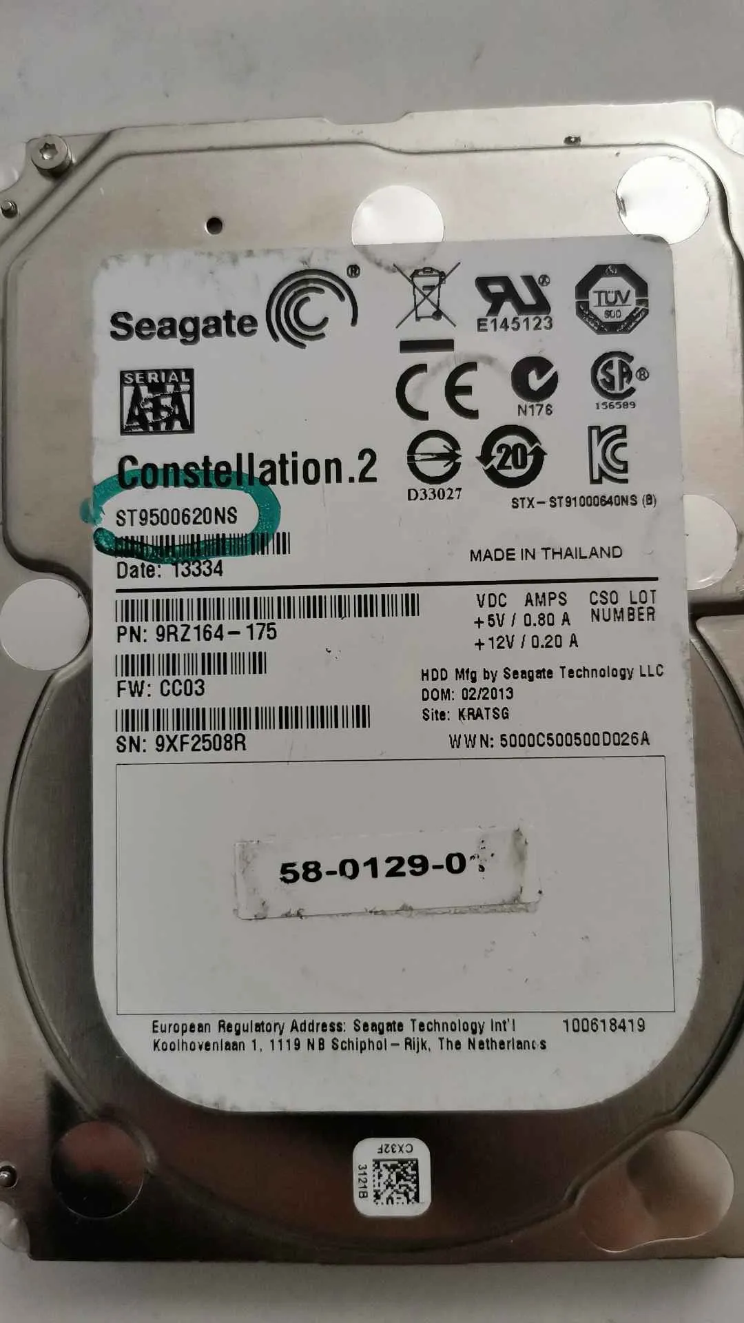 ST9500620NS