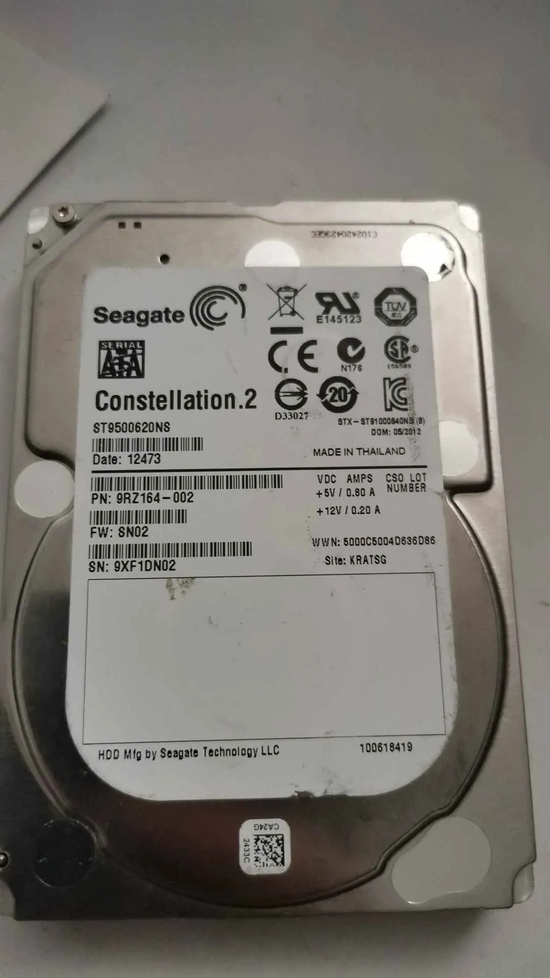 ST9500620NS