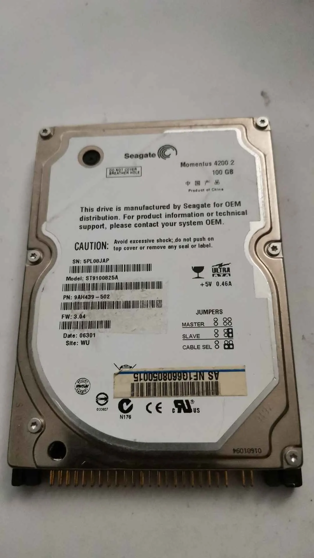 ST9100825A