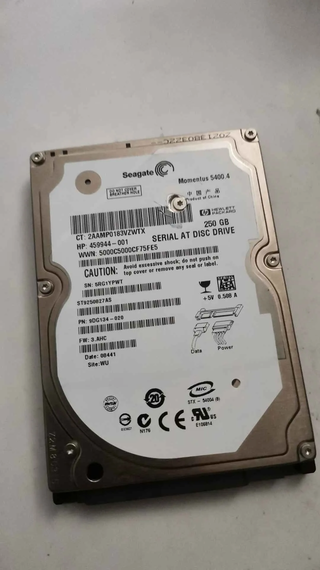 ST9250827AS