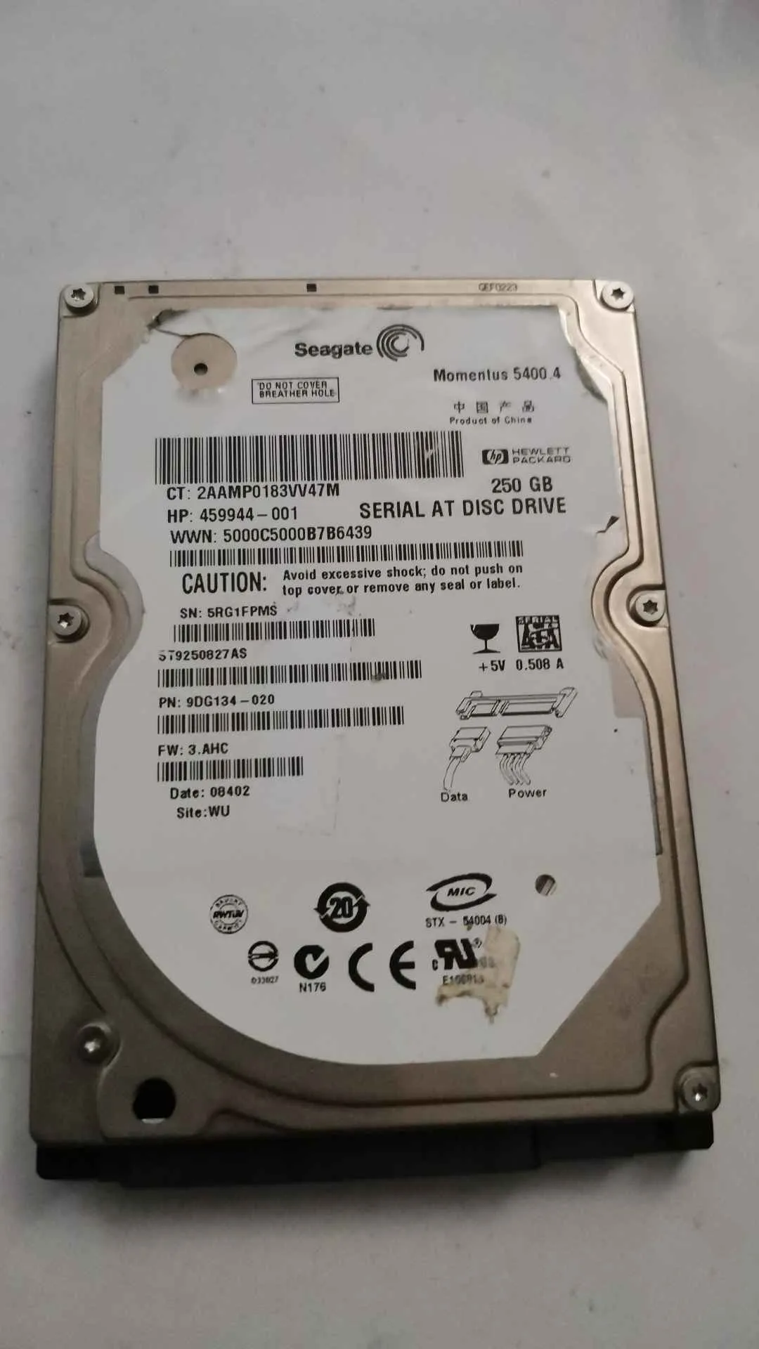 ST9250827AS