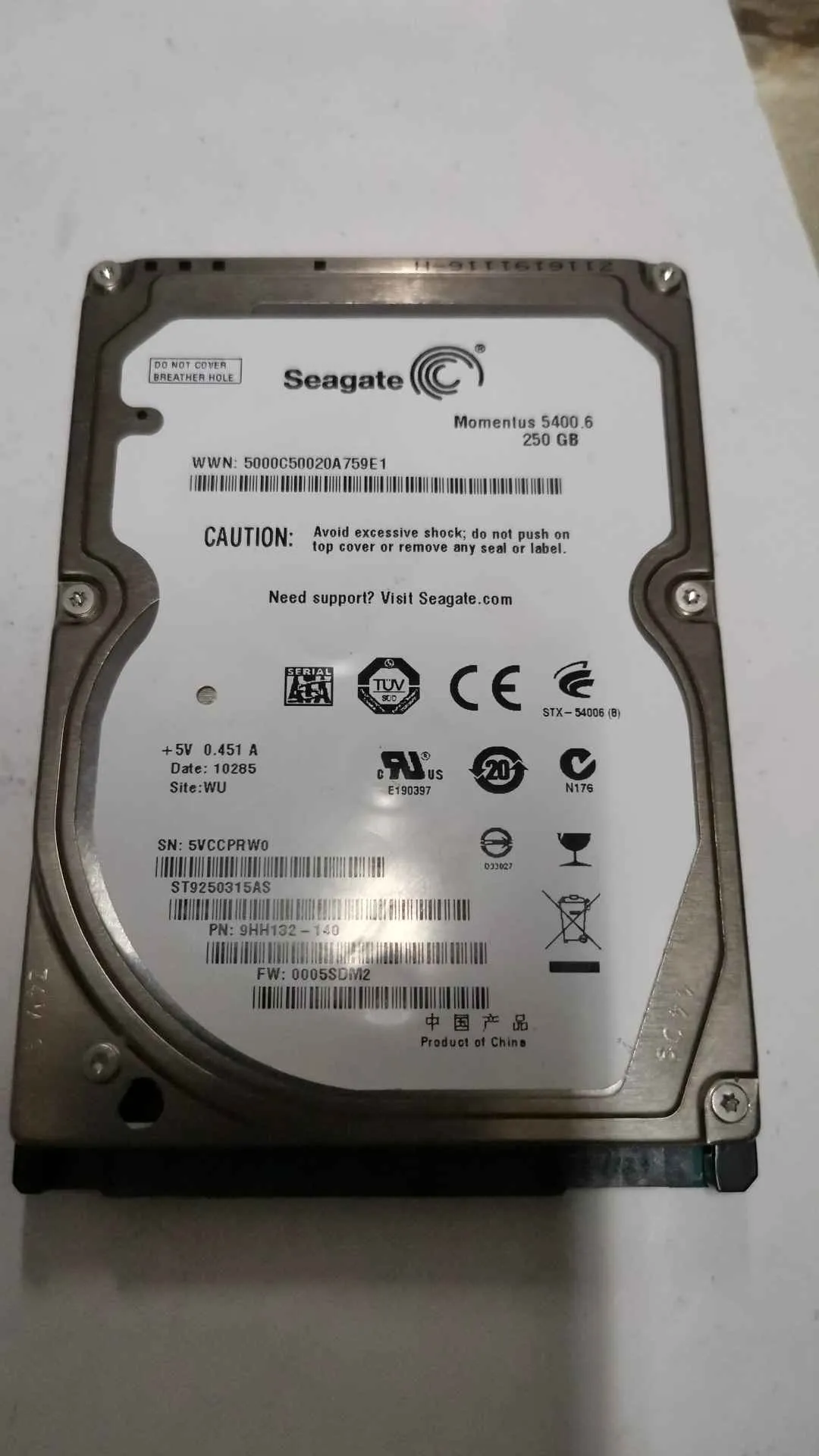ST9250315AS