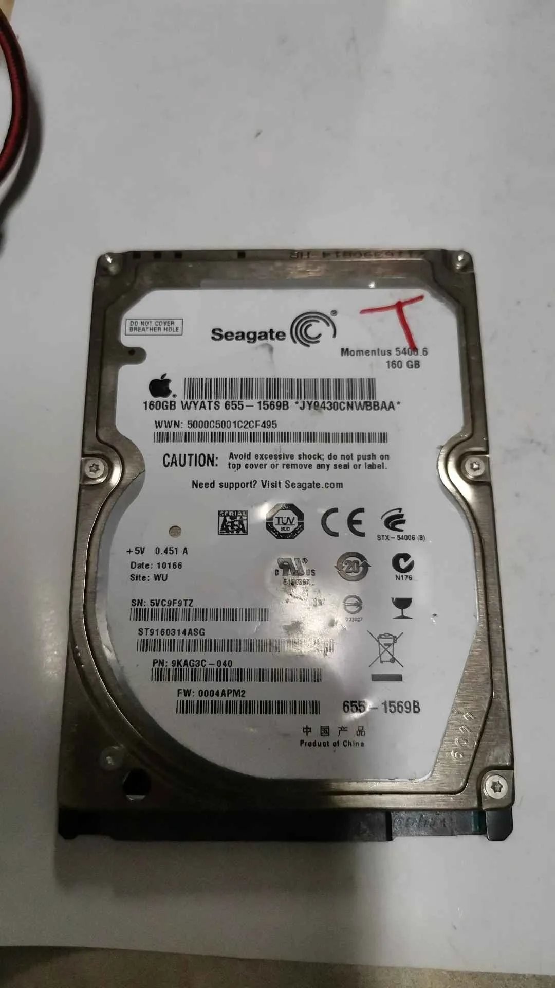 ST9160314ASG