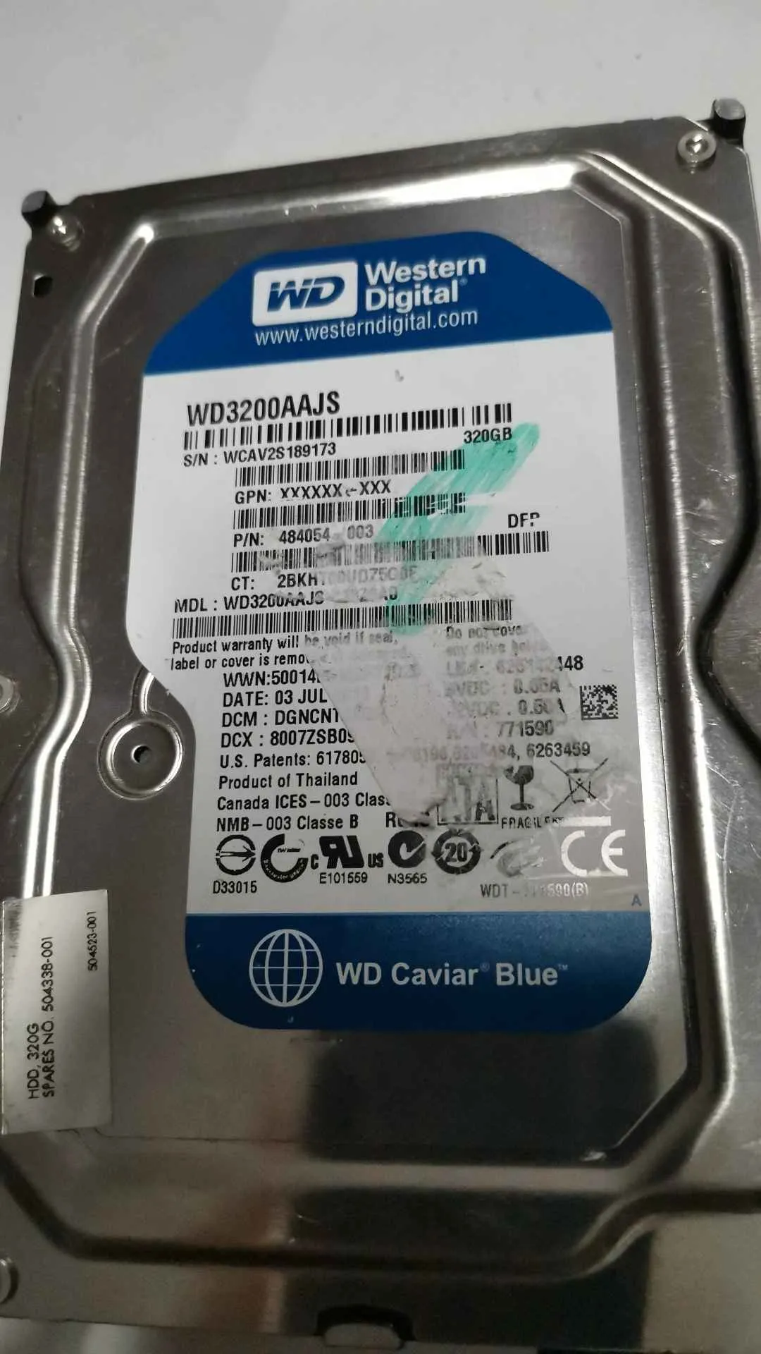 WD3200AAJS-60Z0A0