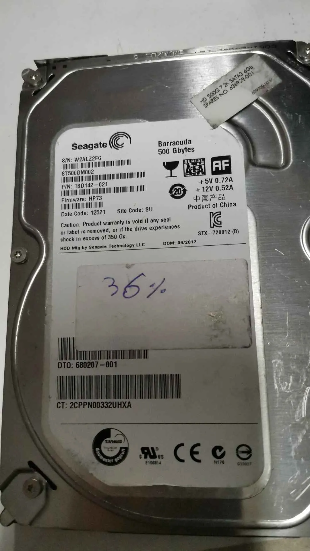 Seagate ST500DM002