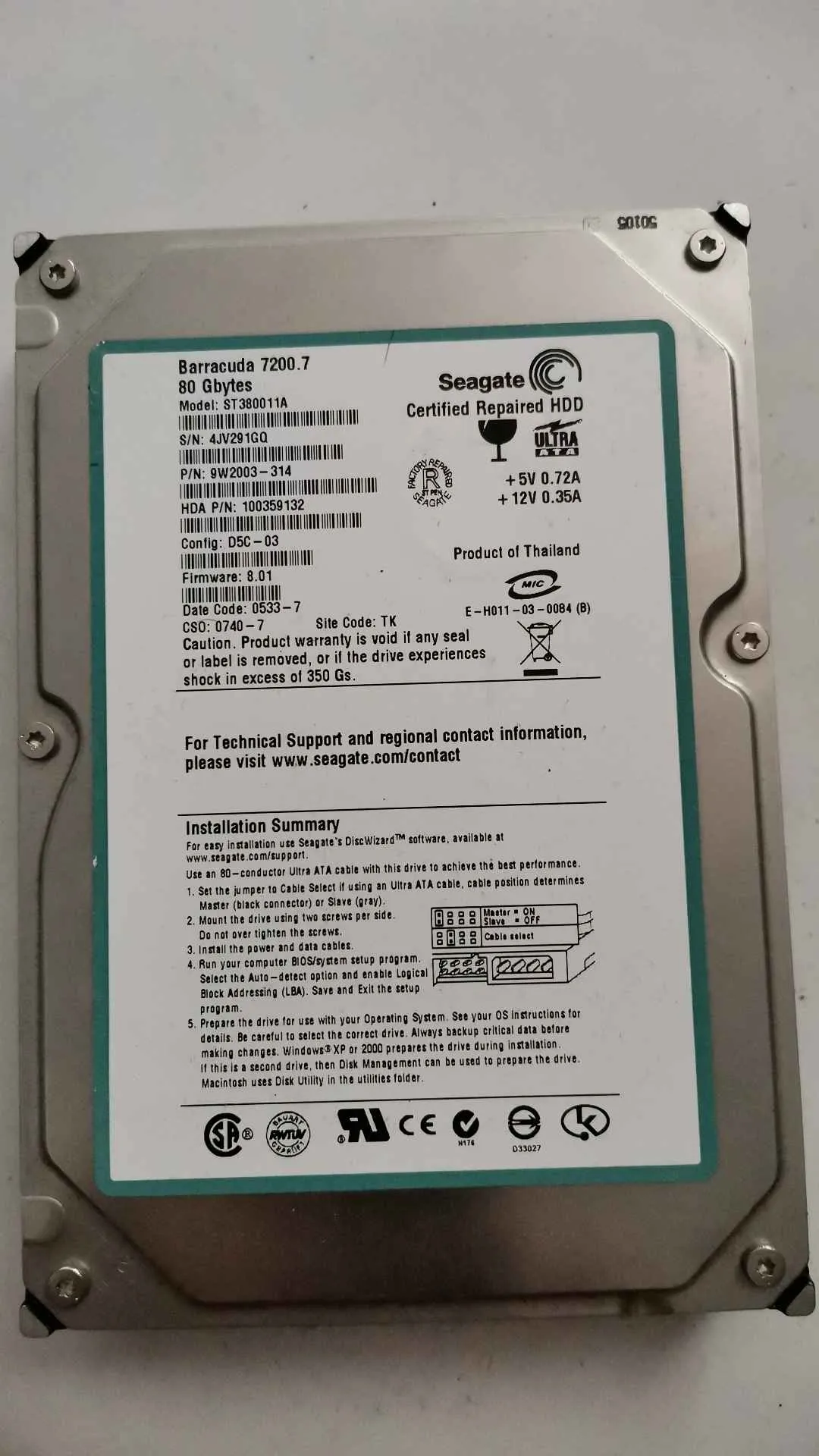 ST380011A
