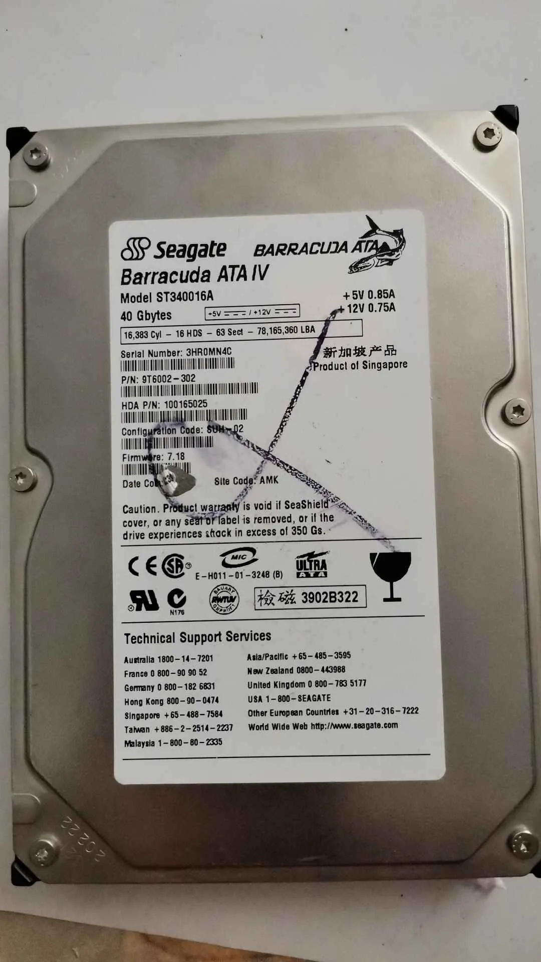 ST340016A