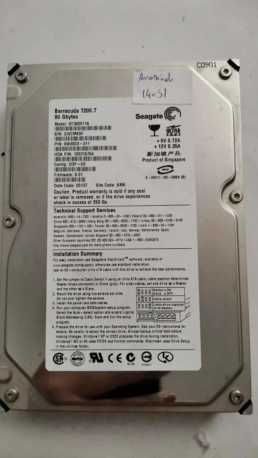 ST380011A