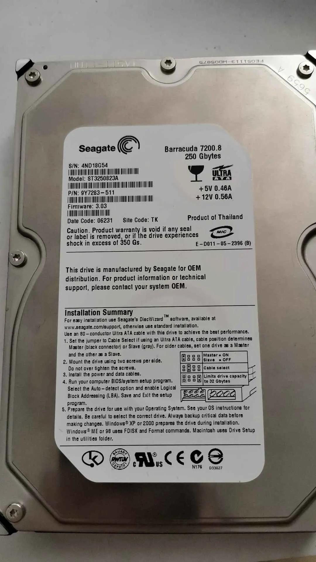 ST3250823A