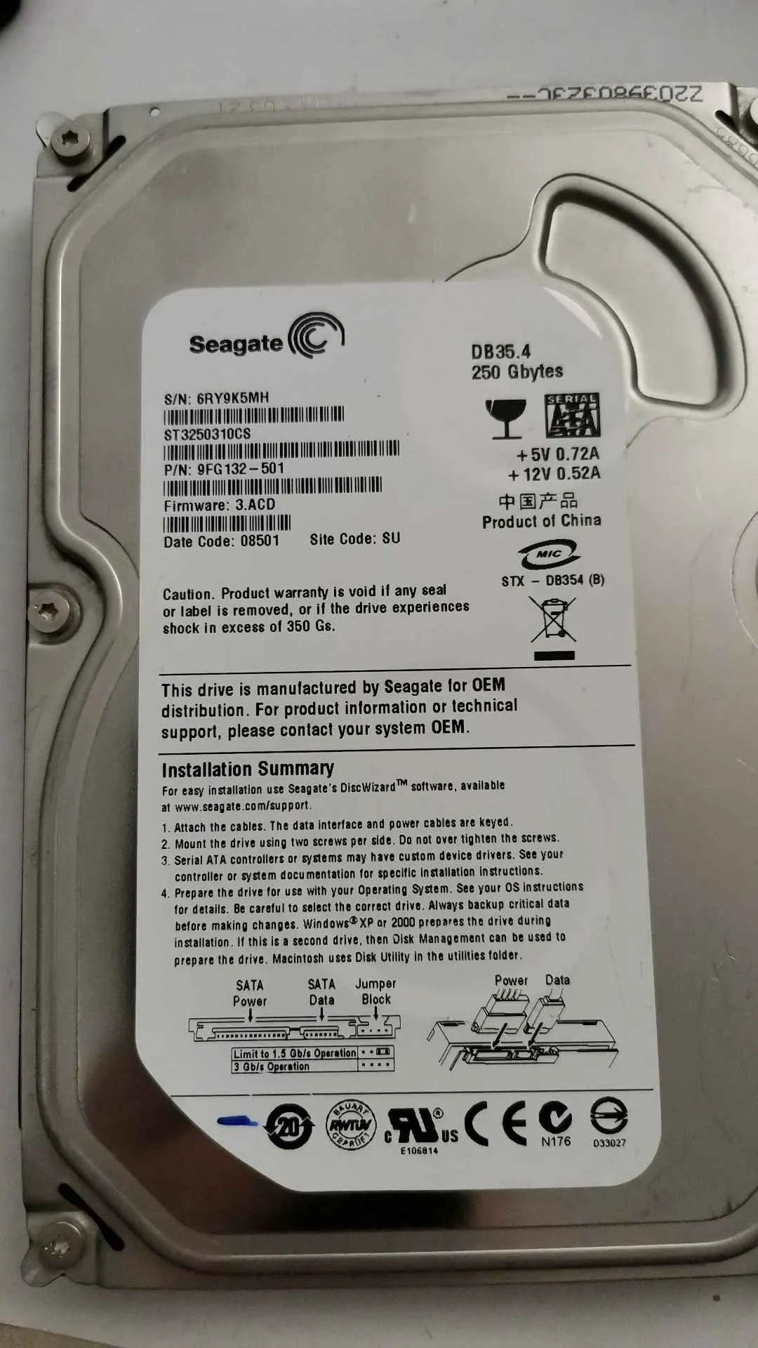 ST3250310CS