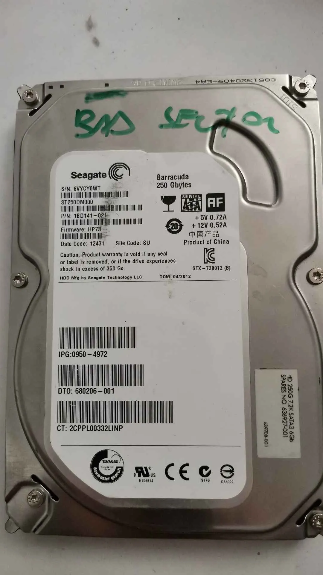 ST250DM000