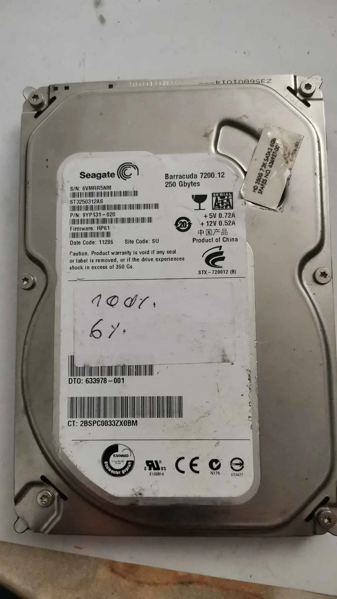 ST3250312AS