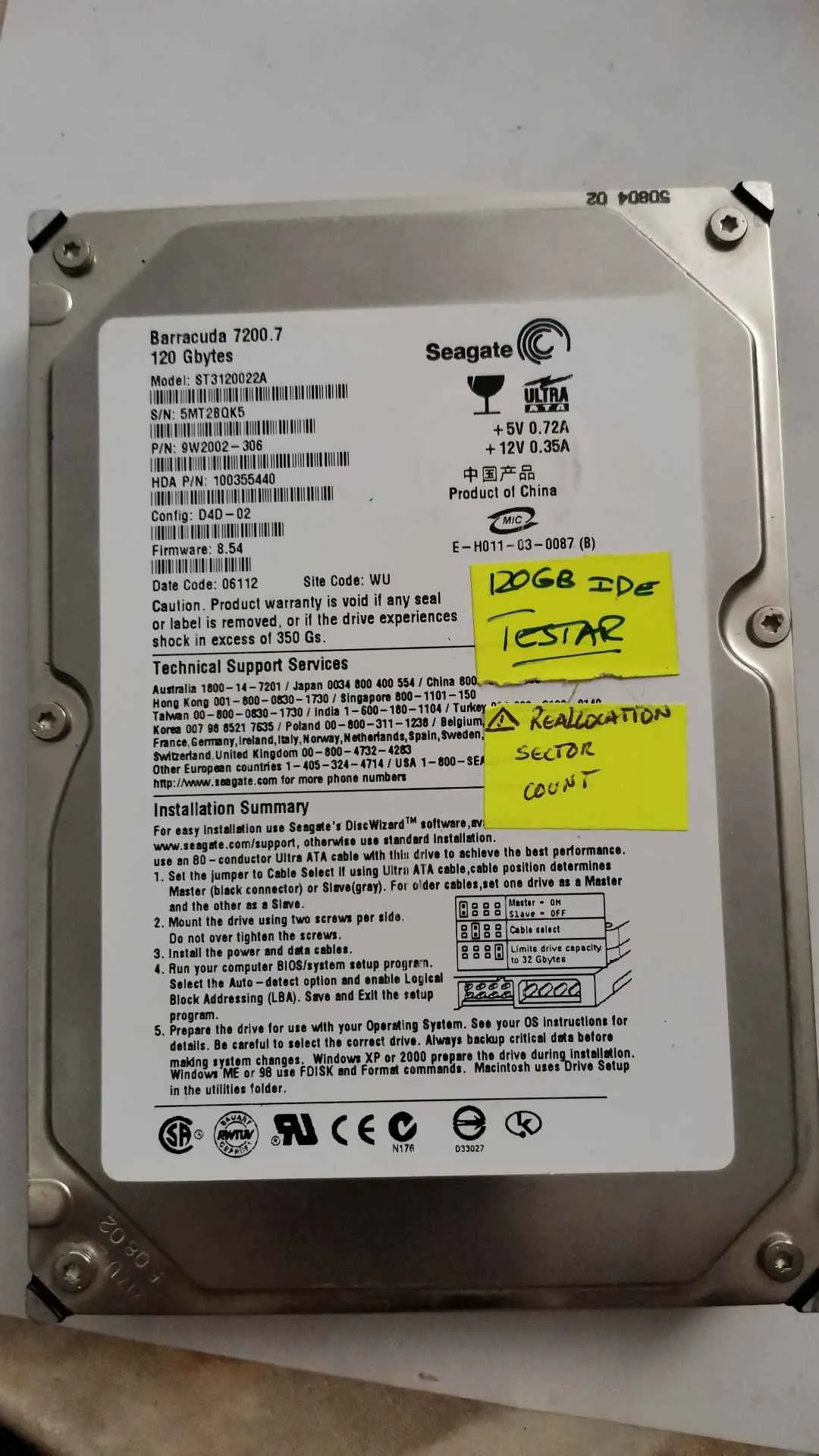 ST3120022A