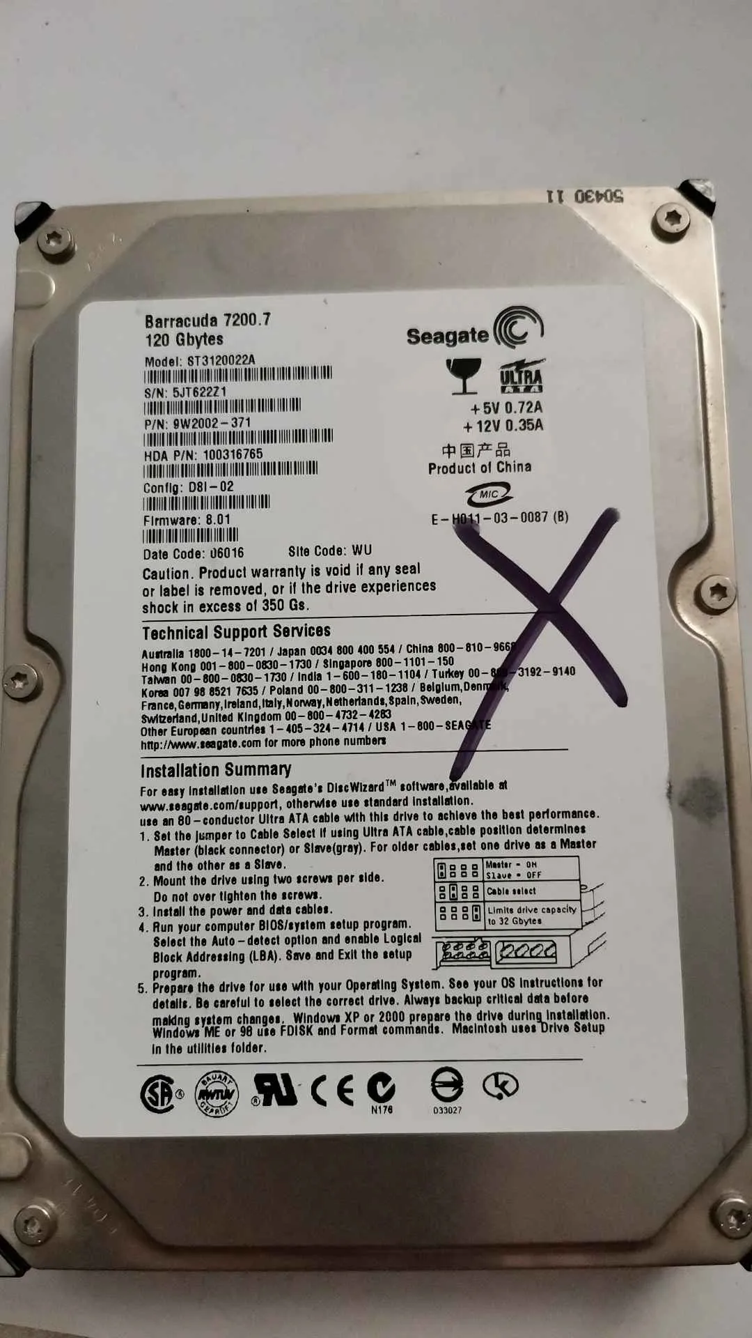 ST3120022A