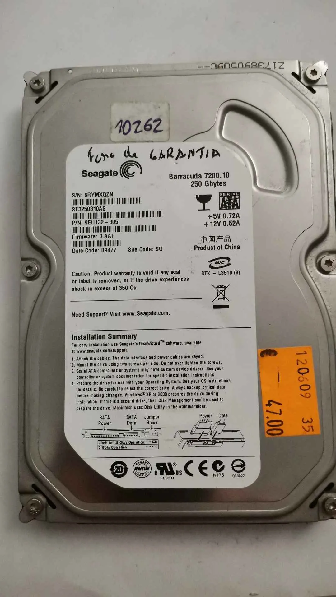 ST3250310AS