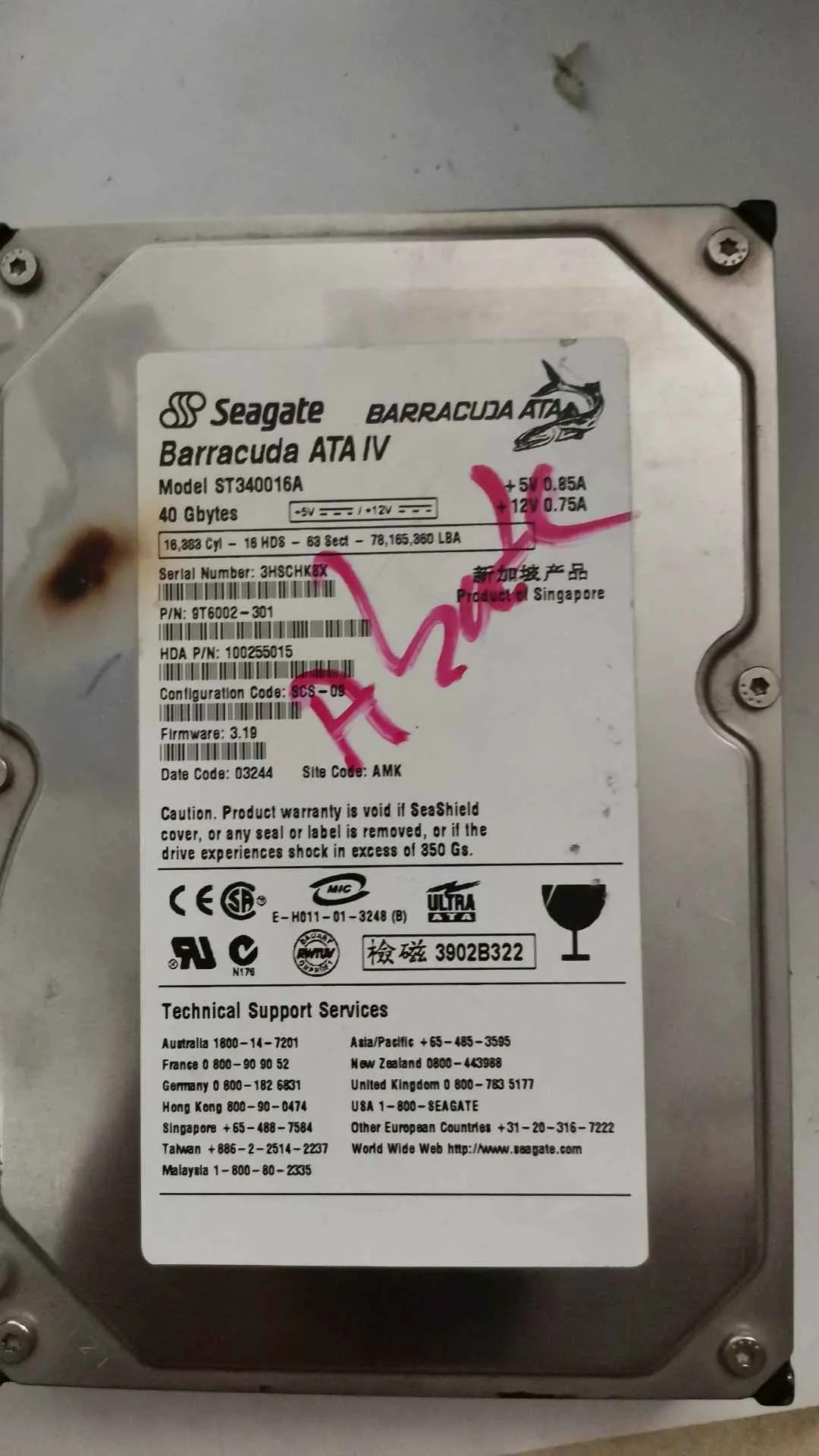 ST340016A