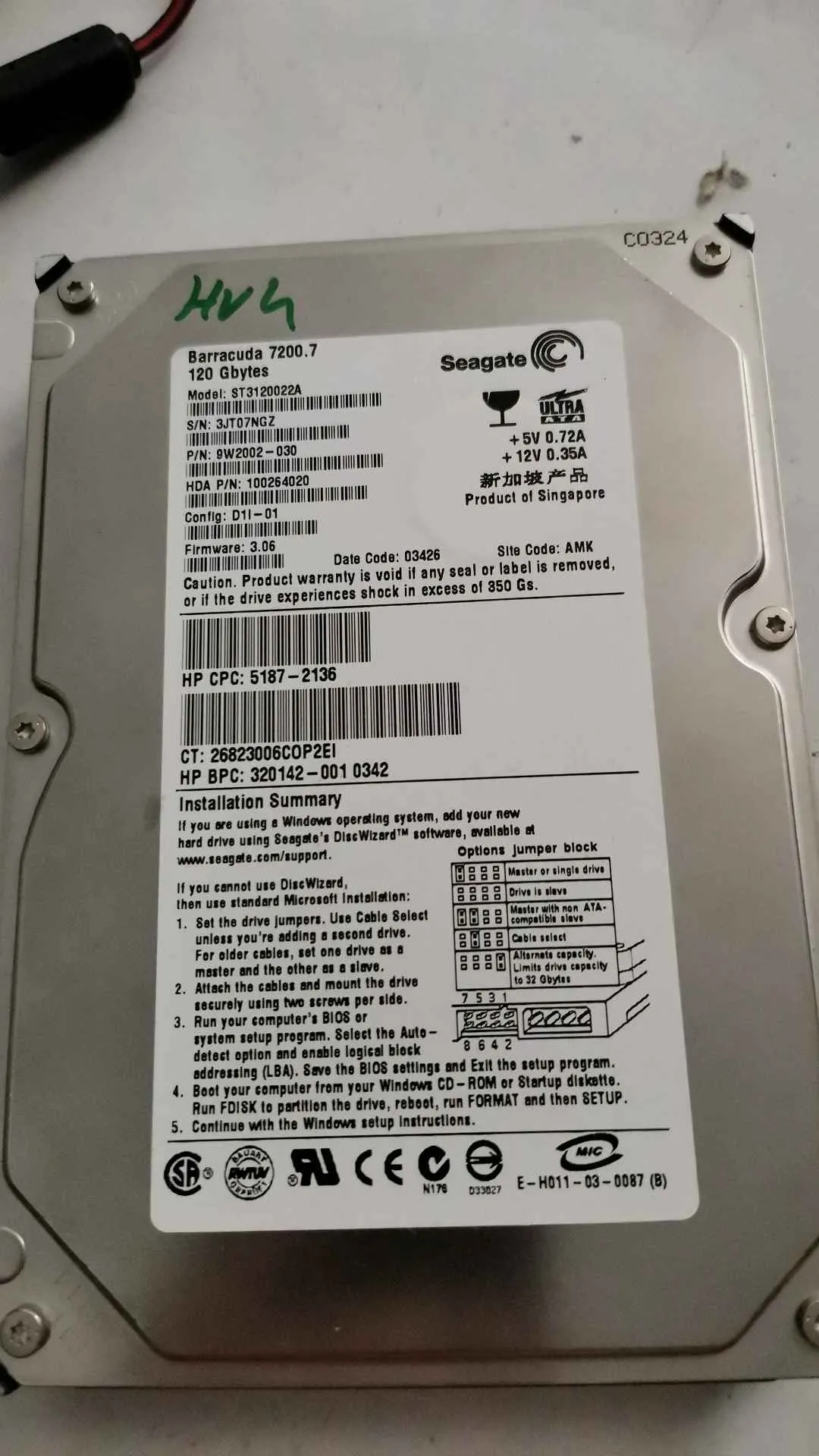 ST3120022A