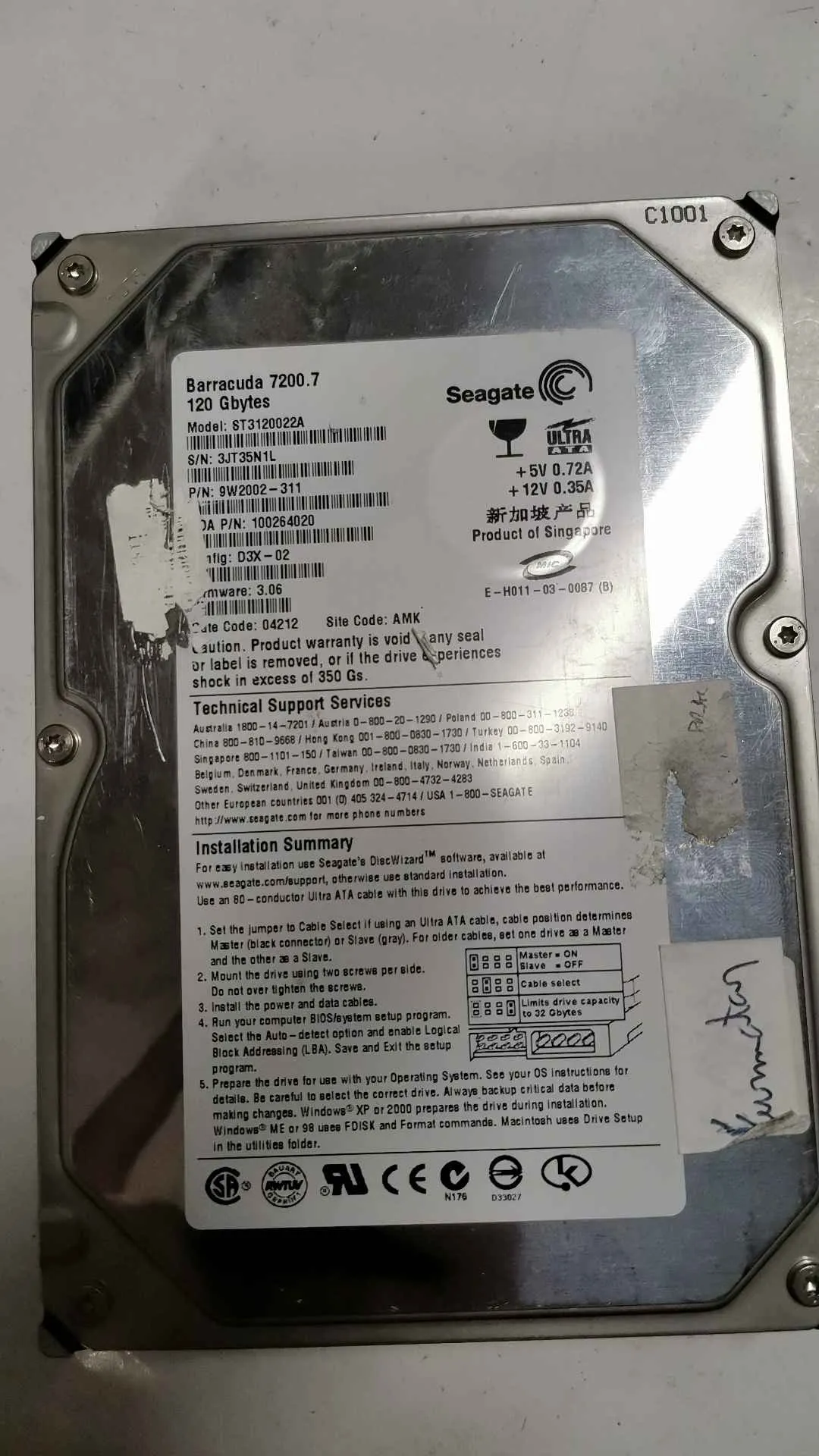 ST3120022A