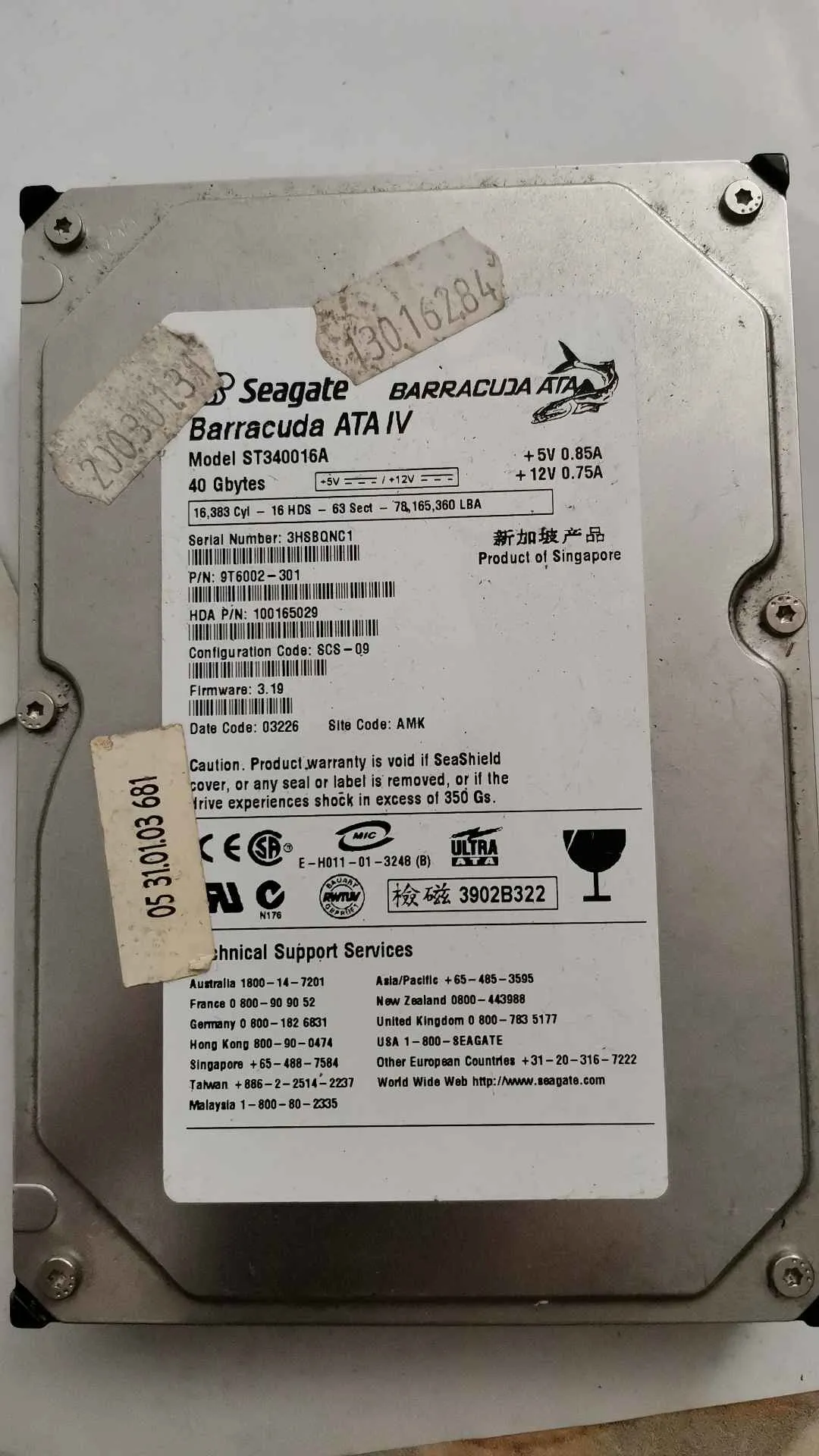 ST340016A