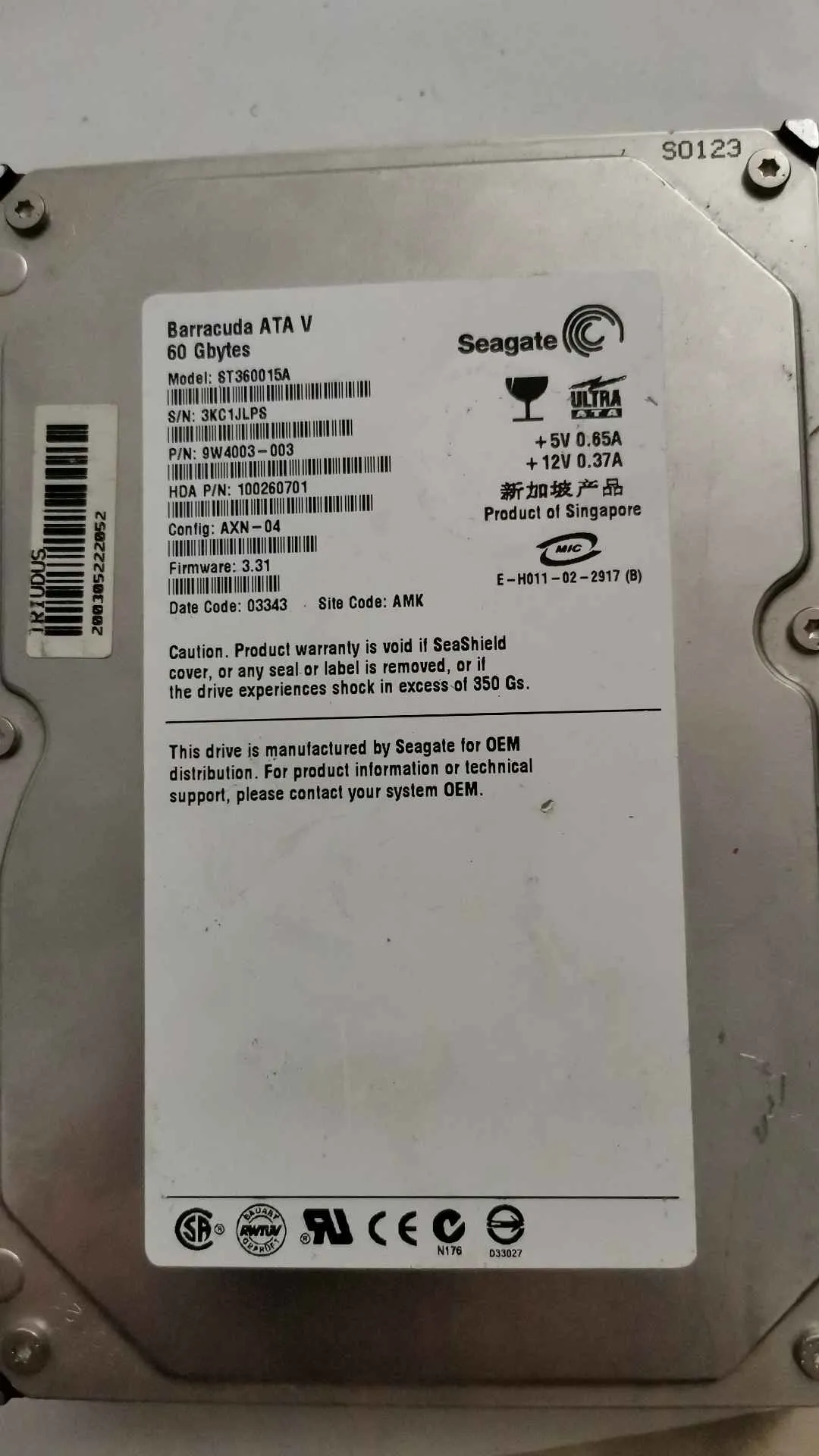 ST360015A