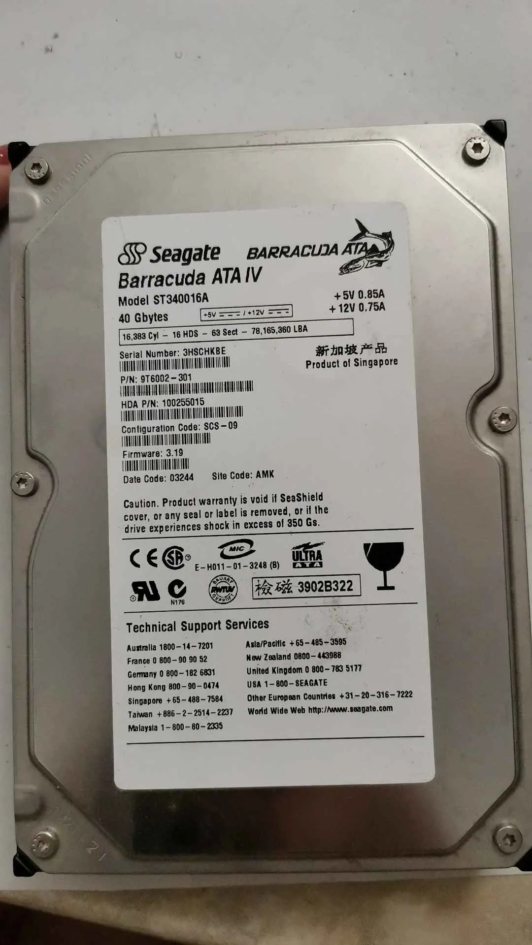 ST340016A
