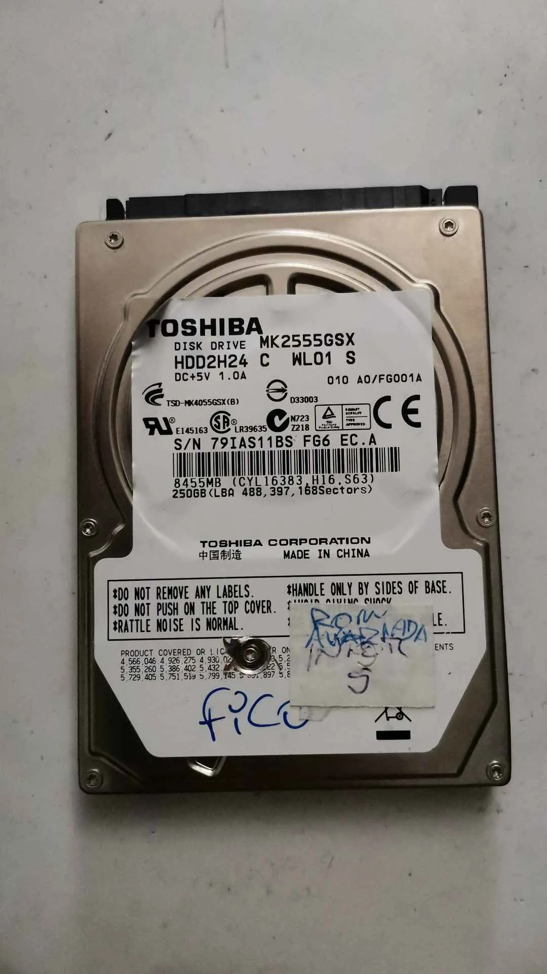 Toshiba MK2555GSX