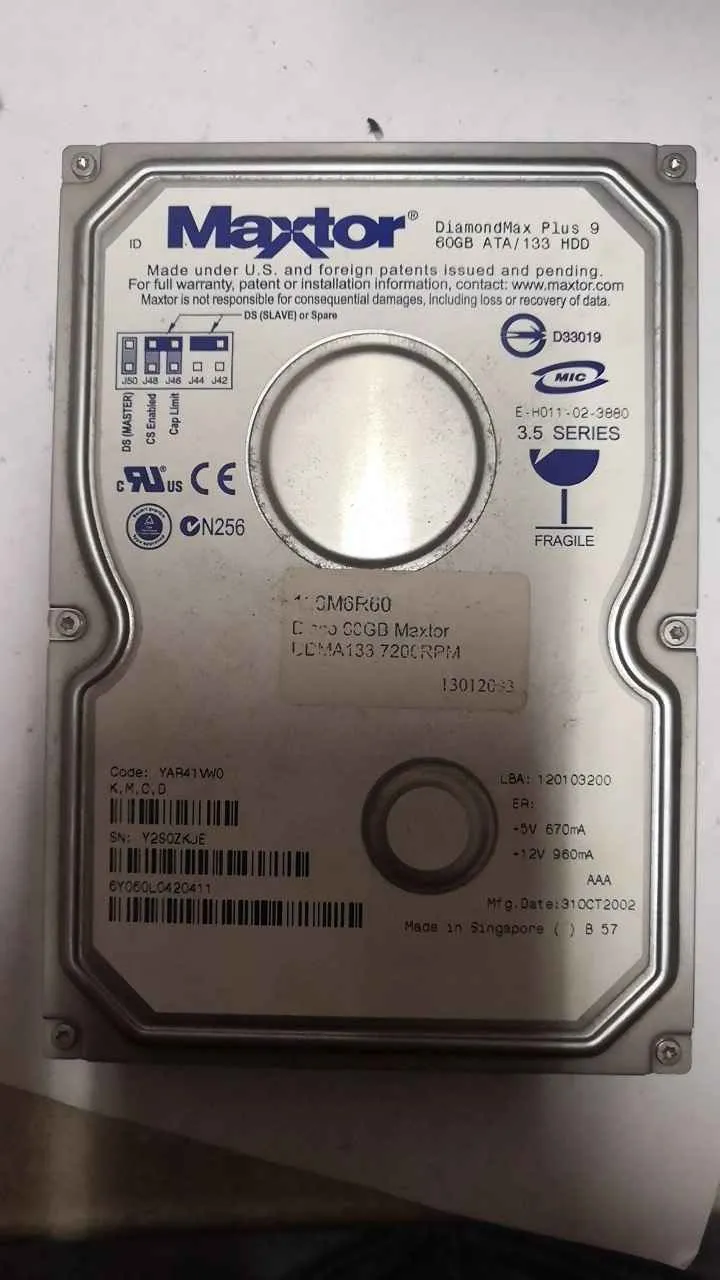 DIAMOND MAX PLUS9 60GB
