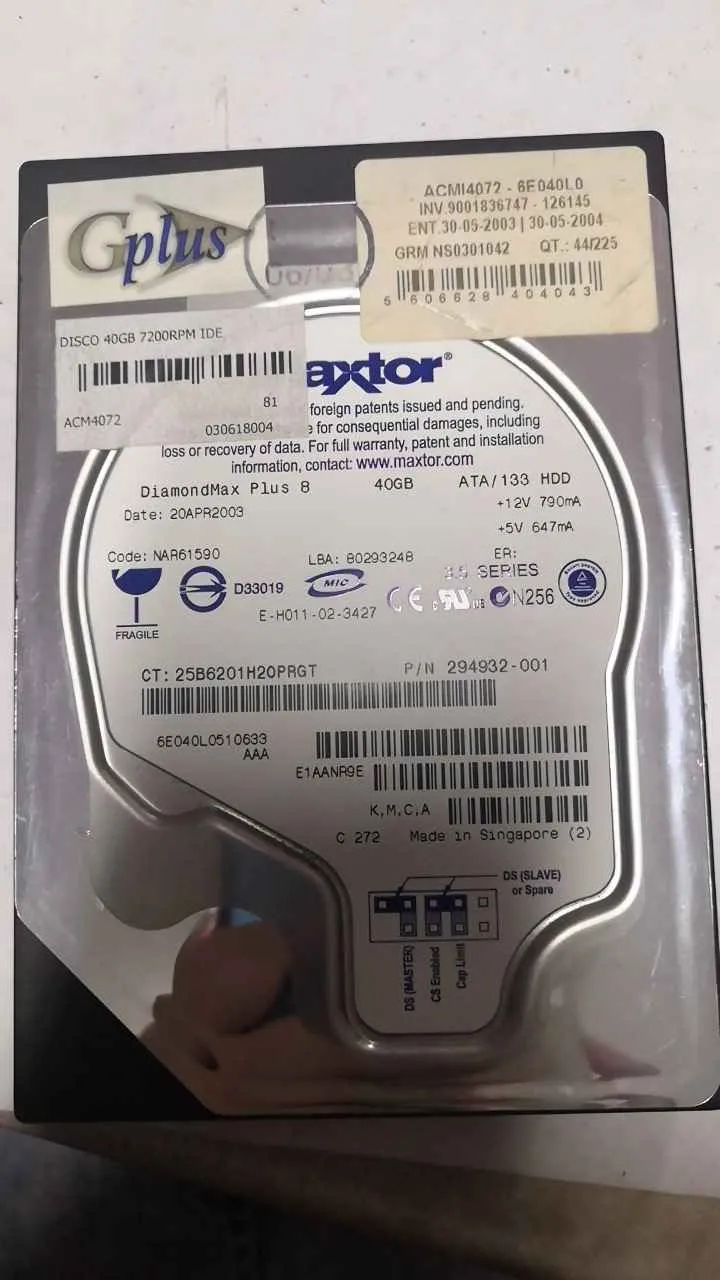 DIAMONDMAX PLUS 8 40GB