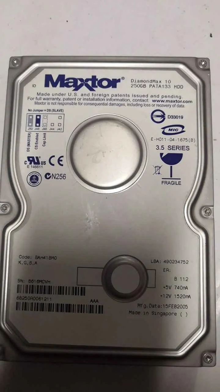 DIAMONDMAX 10 250gb