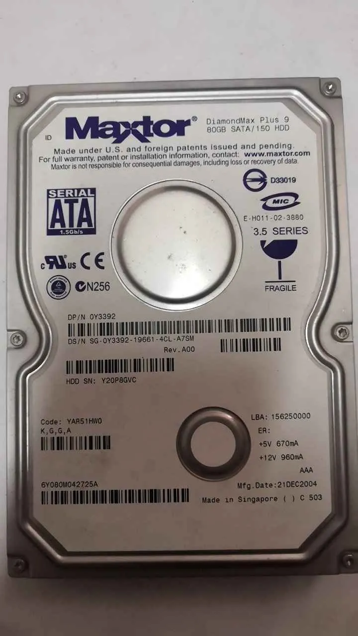 DIAMONDMAX PLUS 9 80gb