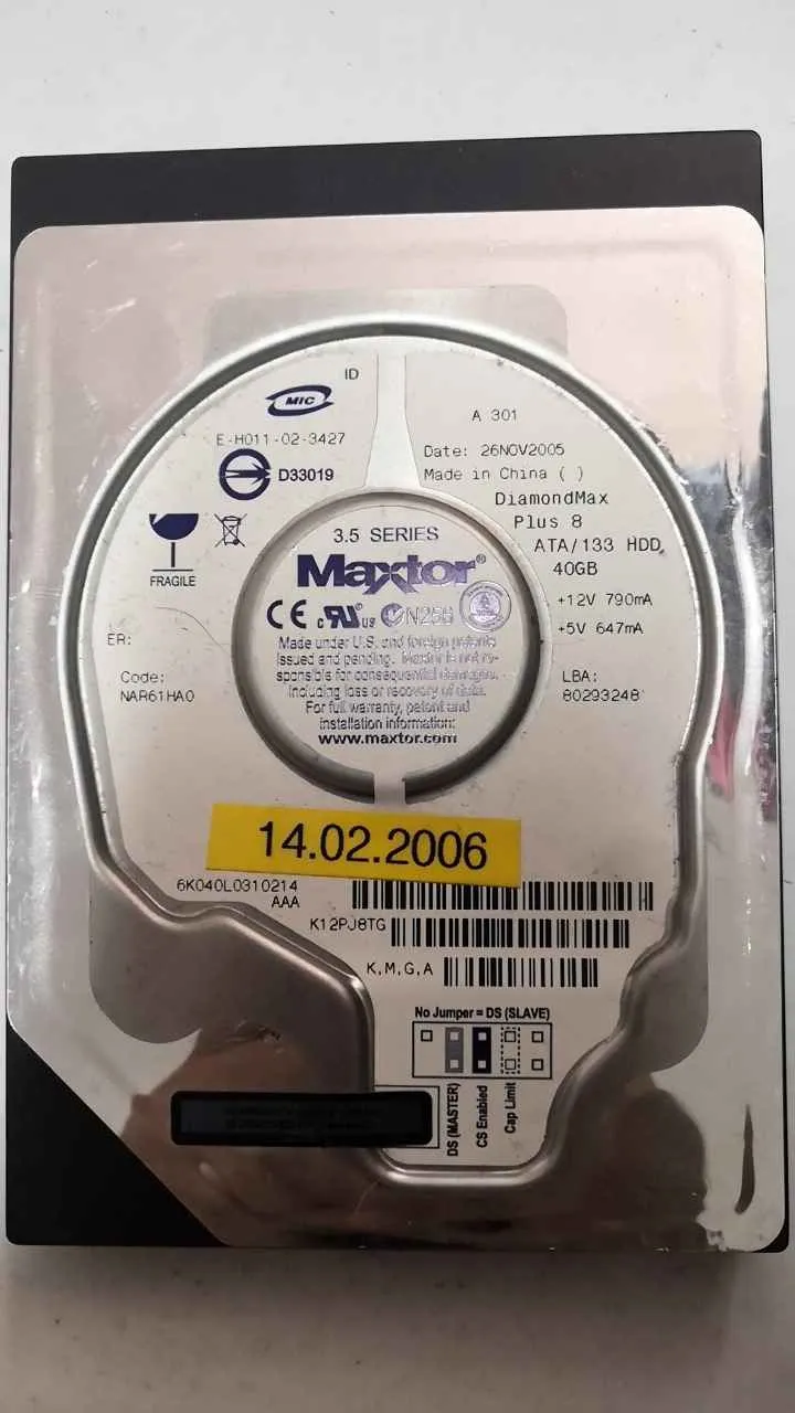 DIAMONDMAX PLUS 8 40GB
