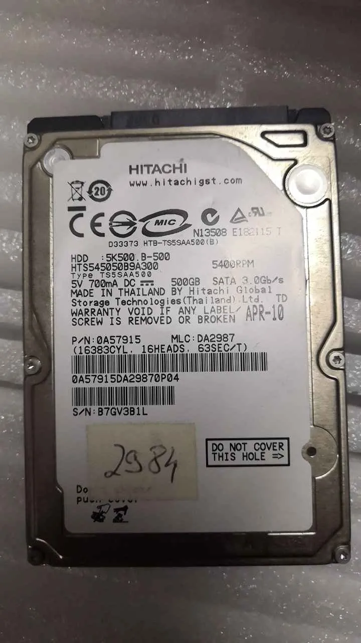 Hitachi HTS545050B9A300