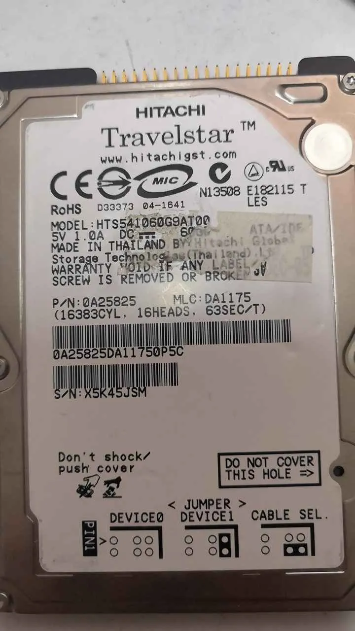 HTS541060G9AT00