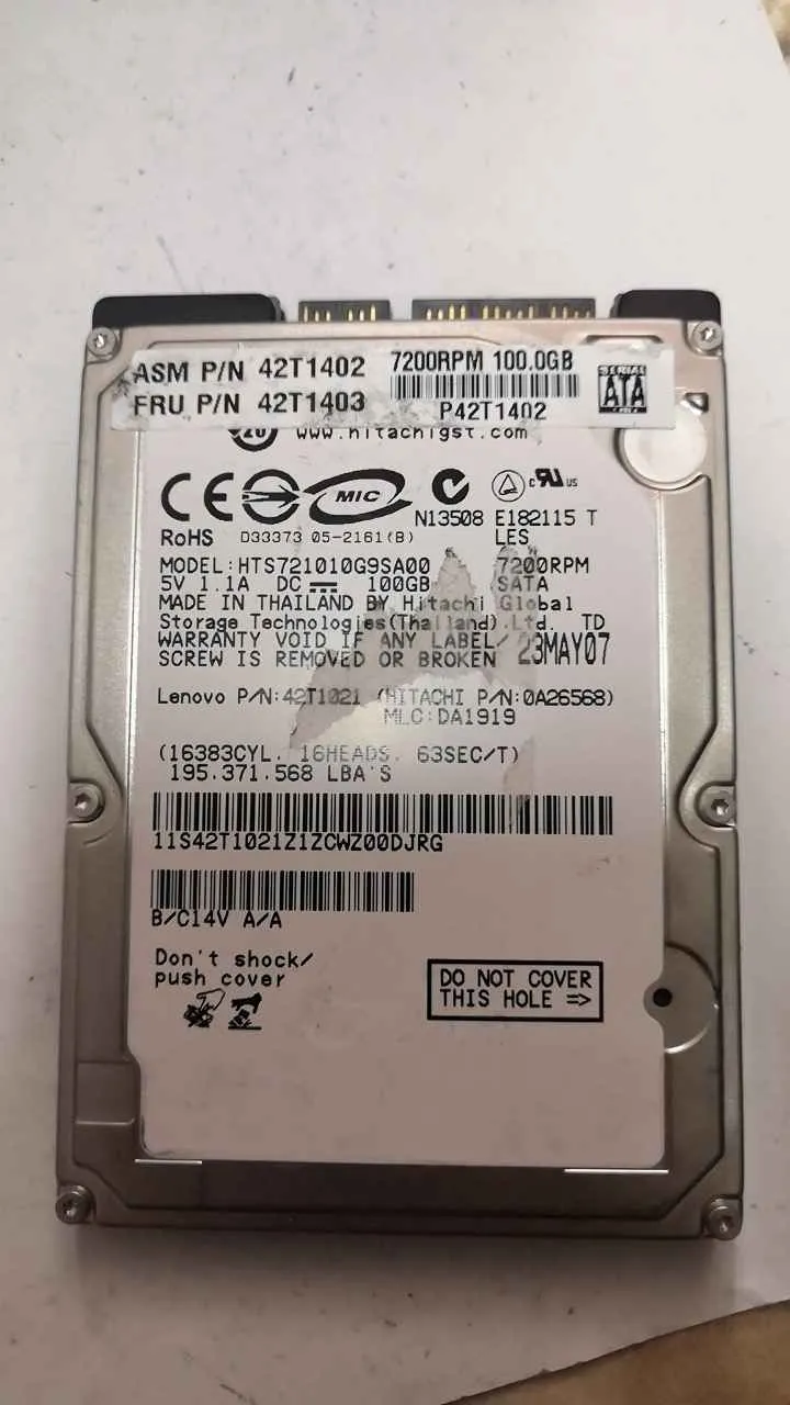 HTS721010G9SA00