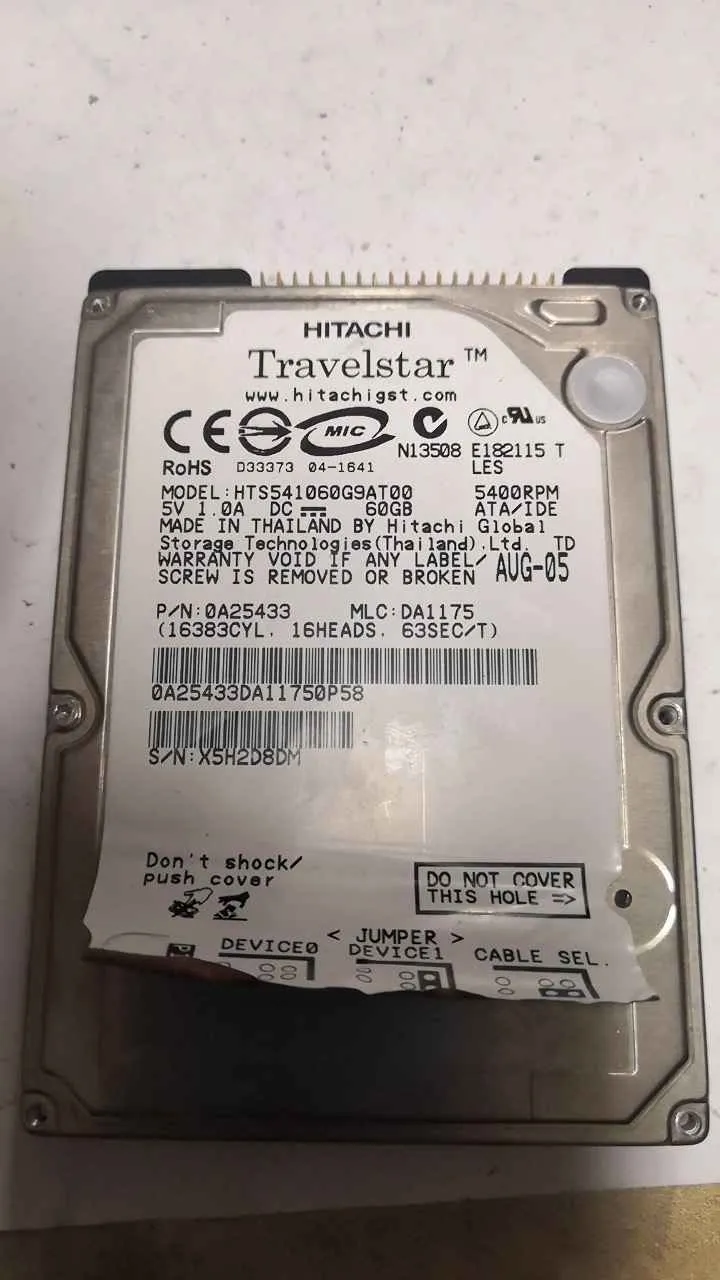 HTS541060G9AT00