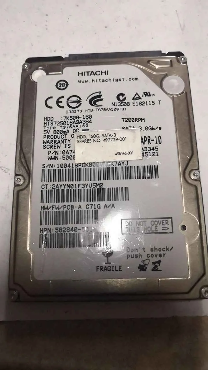HTS725016A9A364