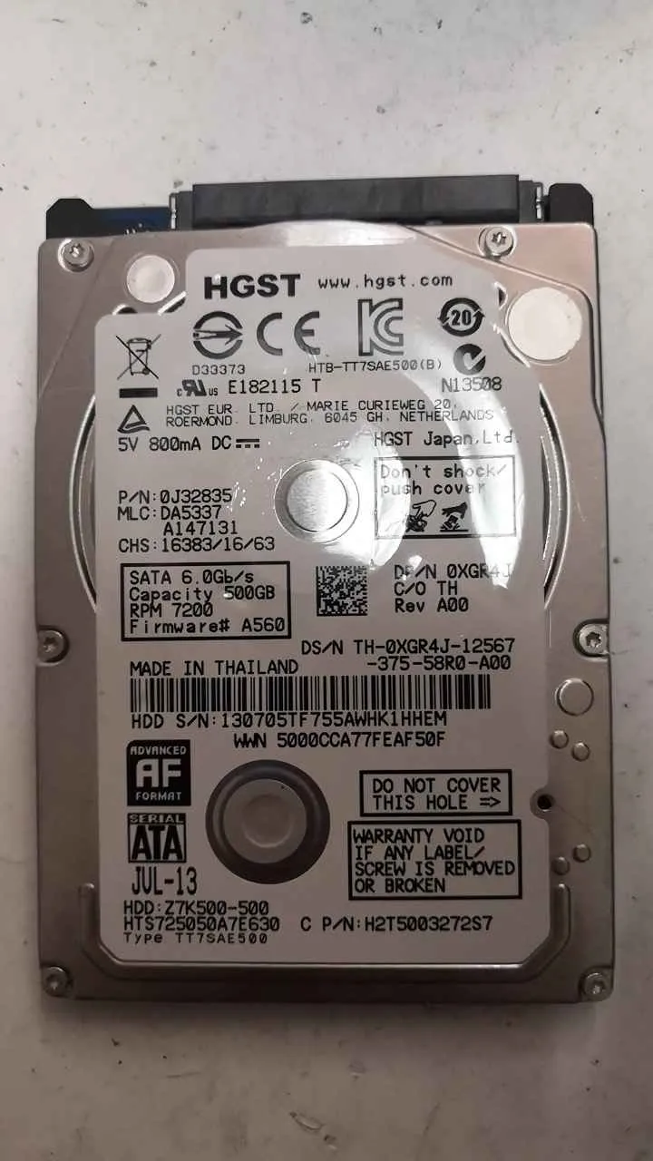 HTS725050A7E630