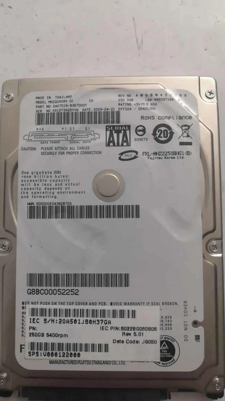Fujitsu MHZ2250BH