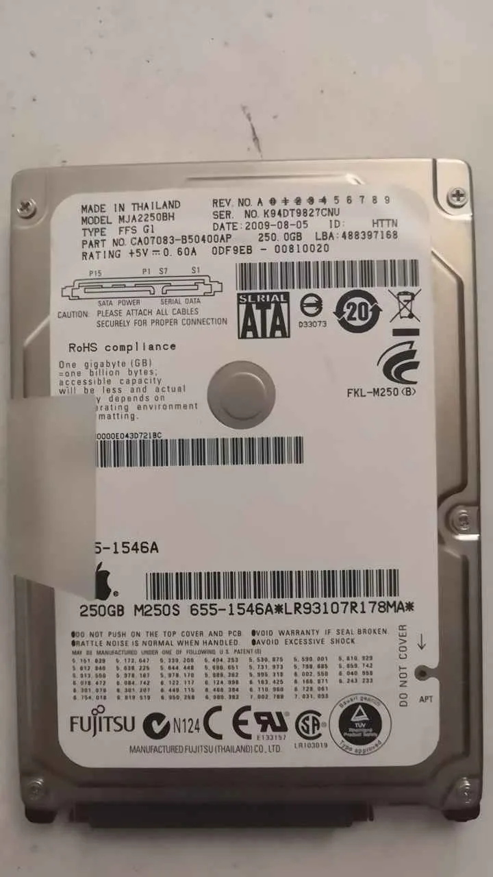 Fujitsu MJA2250BH